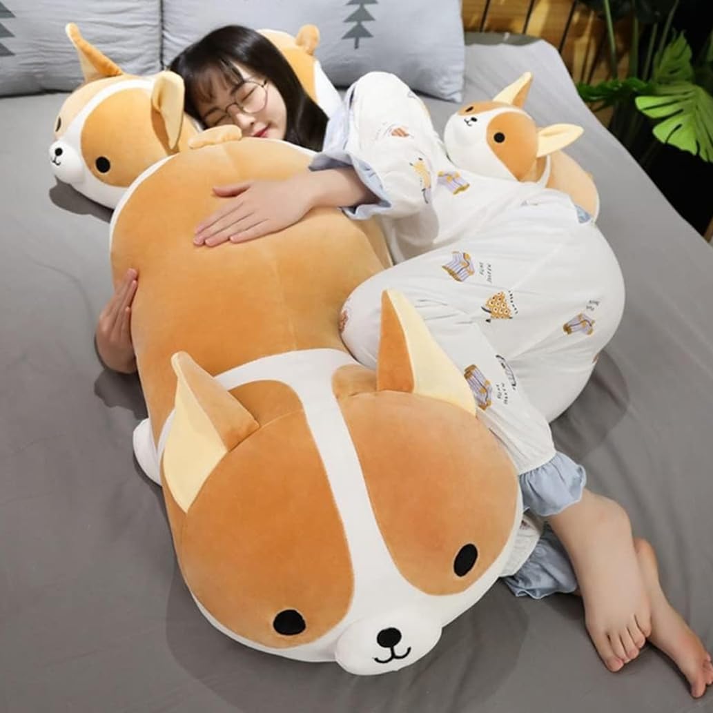Amazon.co.jp: ぬいぐるみ コーギー 抱き枕 犬 イヌ 本物そっくり